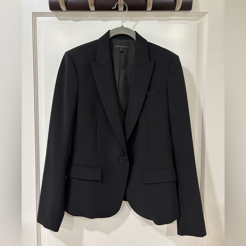 Theory Classic Black Jacket - Picture 2 of 11